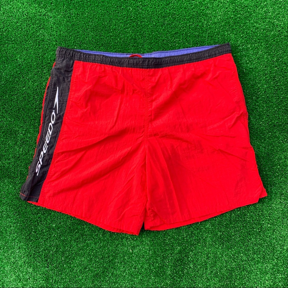 Vintage 90s Speedo Swim Trunk Shorts Men’s Large